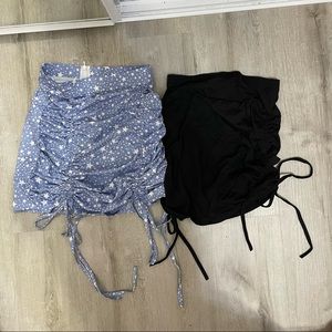Ruched skirts bundle